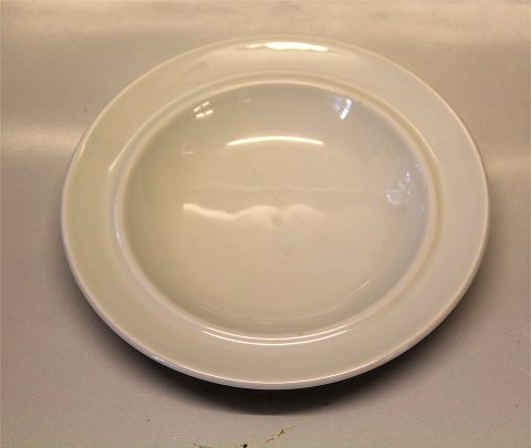 HANK Bing & Groendahl White Dinnerware, Magnussen 710 Small soup rim plate 20 cm