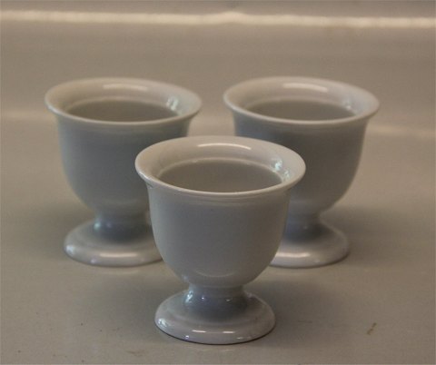 White undecorated B&G Porcelain 696 RC Egg cup 6 cm