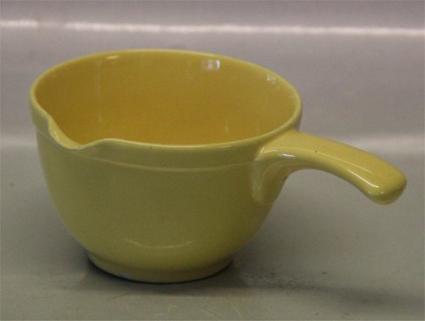 Kronjyden Randers Yellow Bowl with handle 6 x 14 cm