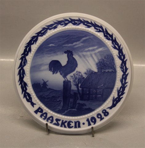 B&G Porcelain 1928 Easter Plate 18.5 cm Easter morning
