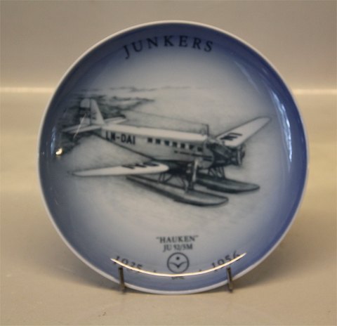 Aviation Plates Royal Copenhagen and B&G - Airplanes plates