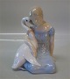 B&G Figurine
B&G 2021 Girl with swan wearing Royal Crown - The wild swans by H.C. Andersen