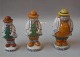 Aluminia kunstfajance Salt and Peper shaker figurines See list
