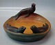 Ipsen Danish Art Pottery 1843-1955
143 Bowl with sea lions Miss Nesnée 2+ x 9.5 pre 1915 near mint