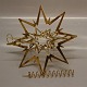 Star for Christmas Tree Design Flemming Eskildsen Gilt Brass Georg Jensen