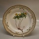 Flora Danica Danish Porcelain 
20-3553 - 3535 "Anemone ranunculoides L." from 1967 Stand for Large Round Fruit 
basket/Pierced Dinner Plate New #: 637 Size: 9 ¾"