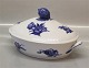 8170 Old Oval Lidded dish 30 cm Danish Porcelain Blue Flower braided Tableware