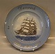 B&G Porcelain B&G 10122-376 Plate Commemorating The Training Ship "Danmark"  50 
years - 1933-1983 30.5 cm
