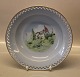 B&G Porcelain Motives of Norway 323.5 Small soup rim plate 21.5 cm