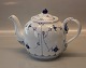 B&G Blue Traditional porcelain 238 Large tea pot 17 cm, 7.5 dl (656)