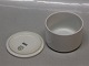 White Pot 6286 Sugar bowl 6 x 10.3 cm With 6319 Lid 10.5 cm
 Design Grethe Meyer Royal Copenhagen Porcelain