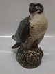 Royal Copenhagen Art Pottery 21407 RC Large Peregrine Falcon, Knud Kyhn, 
September 1956