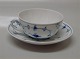 B&G Blue Traditional porcelain 108 Tea cup & saucer 15 cm (473) 
