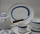 Komet: B&G porcelæn Hvidt porcelæn blå dekoration form 678, design Koppel KØBES
