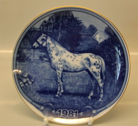 Horse plate Tove Svendsen 19.5 cm