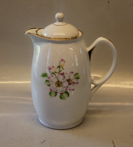 B&G Princess Margrethe apple flower porcelain 081 Large chocolate pitcher 1.25 l 
(444) ca 25 cm