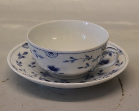 B&G Blue Butterfly porcelain 108 Tea cup ca 5 x 10 cm & saucer 15 cm (473)
