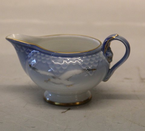 B&G Seagull Porcelain with gold 100 Individual creamer 7 x 11 cm 0.5 dl (391)