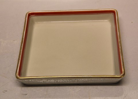 Tureby  Sqaure tray for crudity 13.7 cm Aluminia  Royal Copenhagen Faience 
Dinneware
