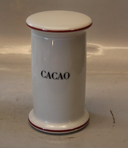 B&G - 494 Cacao (Cocoa) 28 cm Red line Bing & Groendahl White Dinnerware, 
Magnussen
