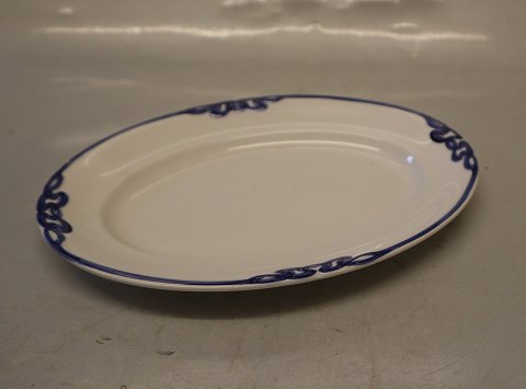 Ovalt fad 21 x  15 cm Blå Olga fra Villeroy & Boch Dredsen Germany / Luxemburg