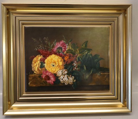 Kgl. J.L. Jensen Blomstermaleri: Drømmen om Italien: Farverne og Duftene (1833) 
34 x 40 cm 502/7500 Kongelig Dansk