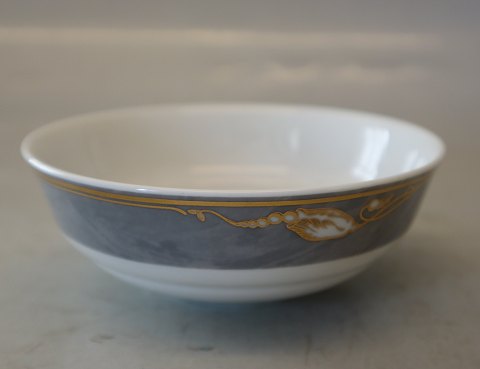 344 Round bowl 12 cm Royal Copenhagen  Grey Magnolia