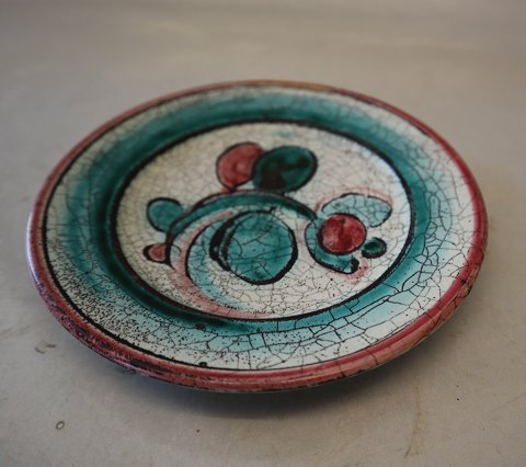 Small dish 14.8 cm Herman A. Kaehler Keramik - Naestved Jens Tirslund 
(1892-1942)