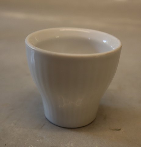 697-1 Egg cupr 4.5 cm
 White Fluted Danish Porcelain