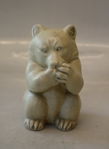 21435 Polar bear cub 8.5 cm Matt Porcelain Aluminia