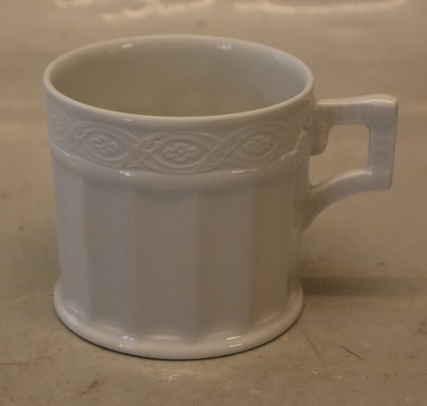 11572 Coffee cup ca 7 x 7.3 cm (069) White Fan Royal Copenhagen  Dinnerware
