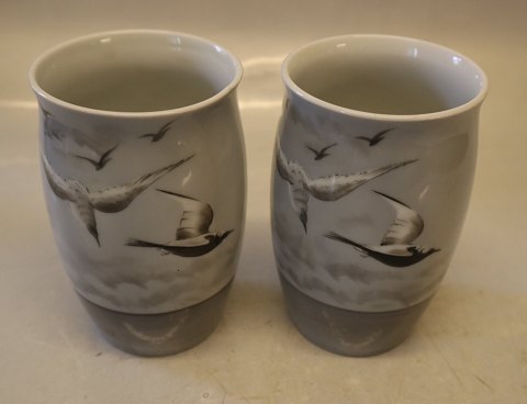 Pair of Seagull Vases 11.5 cm 3562 Art Nouveau