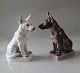 Dahl Jensen figurine 1100 "King Tut" dog on a base 15 cm
