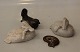 Saxbo figurer Slange, And og Fugl af Hugu Liisberg