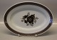 Aluminia Faience Brown Tranquebar 0927-45 Dish  oval, 20 x 28 cm