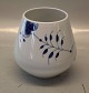 Blue Fluted MEGA Danish Porcelain 681-1 Vase, medium, 15 cm (1016901)