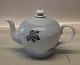 B&G Blue Faling Leaves porcelain 092 Tea pot (medium) 7.5 cm (654)