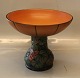 188 XI Fruit bowl on ornamented stand 23.5 x 28 cm Axel Soerensen  Ipsen Danish 
Art Pottery 1843-1955