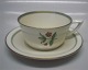 1010-9536 Tea cup  5 x 10 cm & saucer ca 15 cm Fensmark # 1010 Royal Copenhagen 
