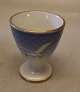 057 Egg cup 6 cm (696) B&G Seagull Porcelain with gold
