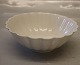 4002 RC White ribbed bowl 5 x 14.5 cm Blanc de Chine Thorkild Olsen Royal 
Copenhagen