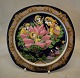 1994 Bjorn Wiinblad Christmas Song Plate by Rosenthal  "There is a rose in 
flower"

