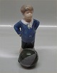 Kongelig Dansk Figur 3542 Dreng med fodbold 17 cm