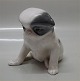 448 Gray Pekingese puppy 13 cm Royal Copenhagen dog figurine
