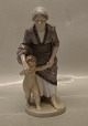 Royal Copenhagen brownish art nouveau  1404 RC Mother and child Chr. Thomsen 
1912 28 cm