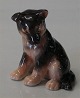 Royal Copenhagen figurine 0754 RC Alsatian Puppy 7.5 cm Mini Dog Collection 
German Shephard
