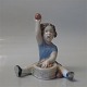 Royal Copenhagen figurine 3557 RC Girl with apples in a basket 13 x 12 cm
