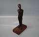 Sterett-Gittings Kelsey Bronze Balletpige 24 cm på træfod Nr 109 af 500 Royal 
Copenhagen 1975