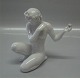 B&G 2283 Figurine Rare White B&G Nude Girl with flowers